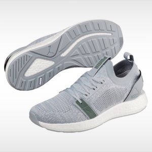 PUMA Knit Lace-Up Sneakers!